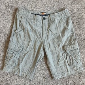 Men's Hugo Boss Cargo Shorts “Boss Orange” | US 34R | Plaid